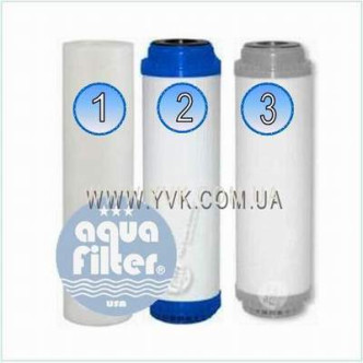 Набор картриджей для фильтров Aquafilter № 6 