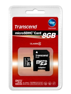 Карта памяти Transcend microSD 8Gb