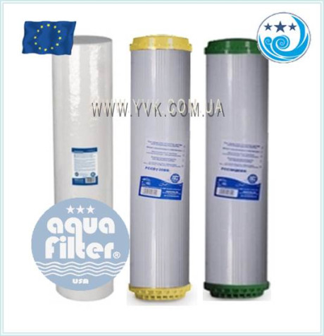 Умягчающий комплект фильтров Aquafilter FCPS+FCCST+FCCBKDF20BB&nbsp;
