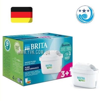 Картриджи&nbsp;Brita MAXTRA PRO Pure Performance 3+1