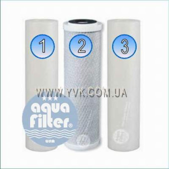  Набор картриджей для фильтров Aquafilter № 1