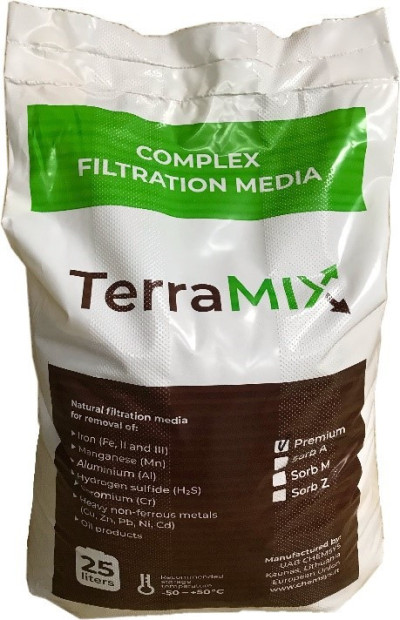 Обезжелезивающая засыпка TerraMIX PREMIUM